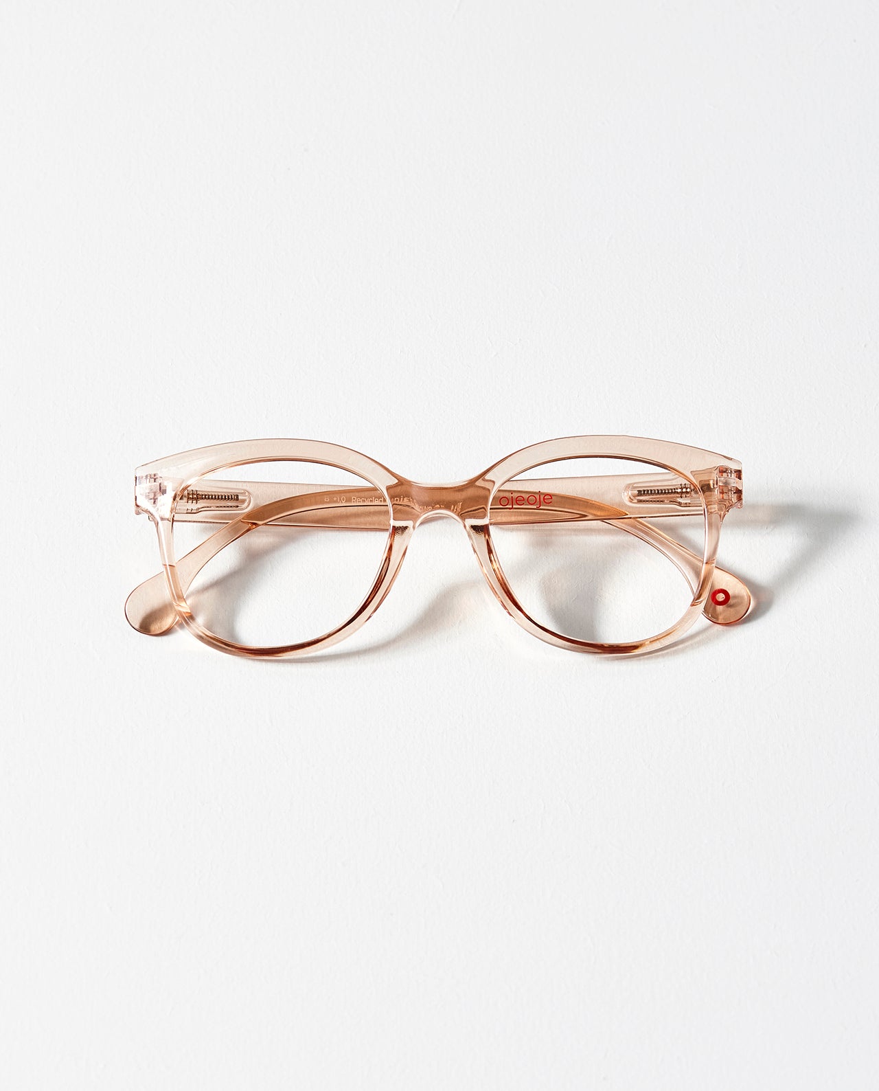 OjeOje B Clear lens glasses - sand