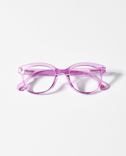 OjeOje B Clear lens glasses - purple