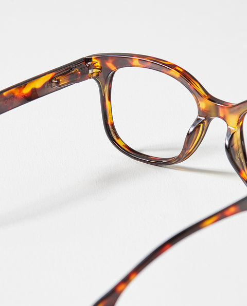 OjeOje B Clear lens glasses - tortoise