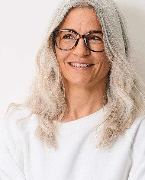 OjeOje B Clear lens glasses - tortoise