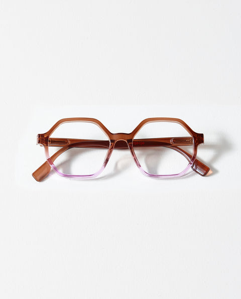 OjeOje C Reading glasses - brown/purple