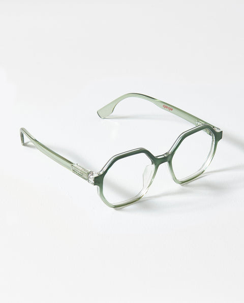 OjeOje C Reading glasses - dark green/green