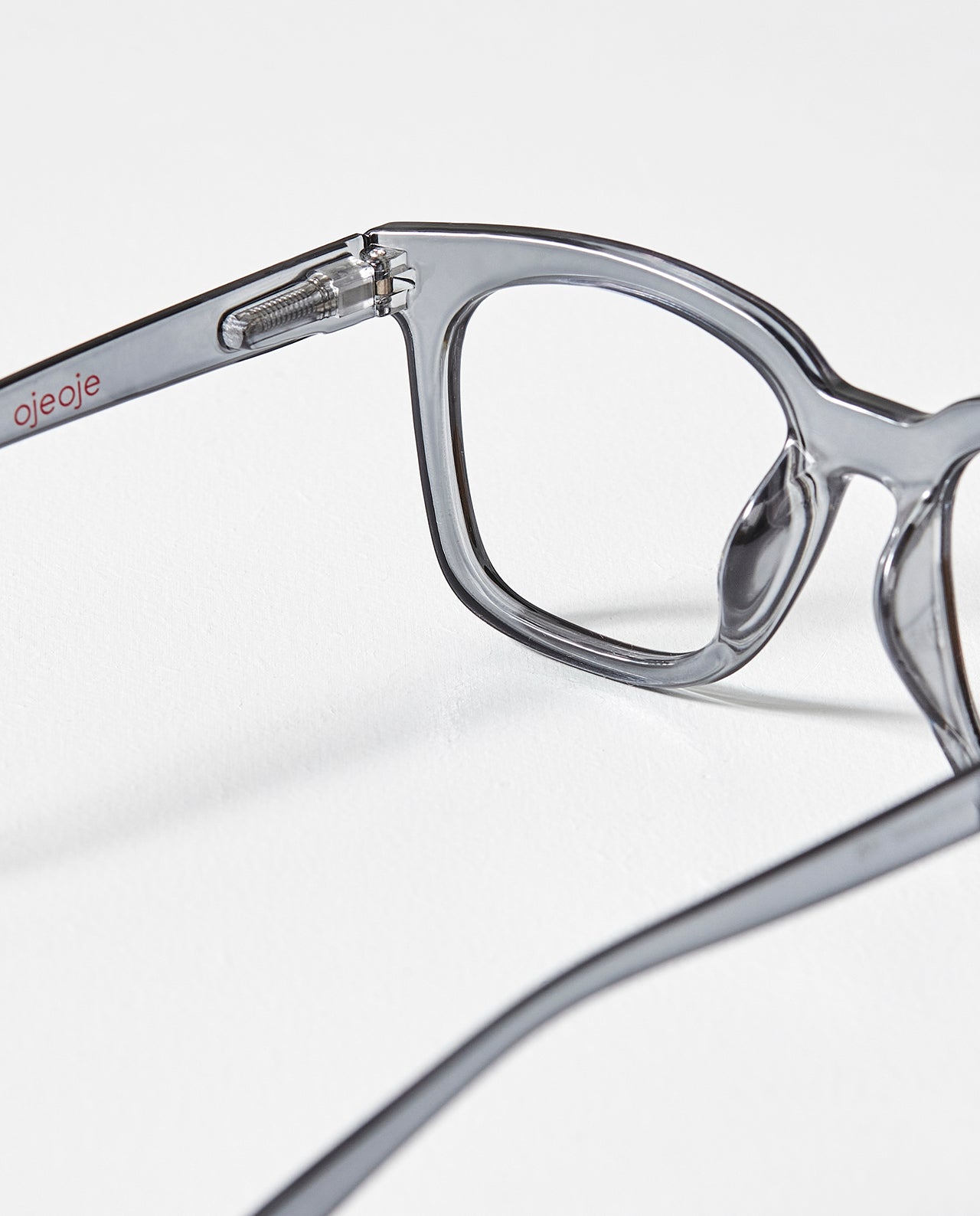 OjeOje D Clear lens glasses - black