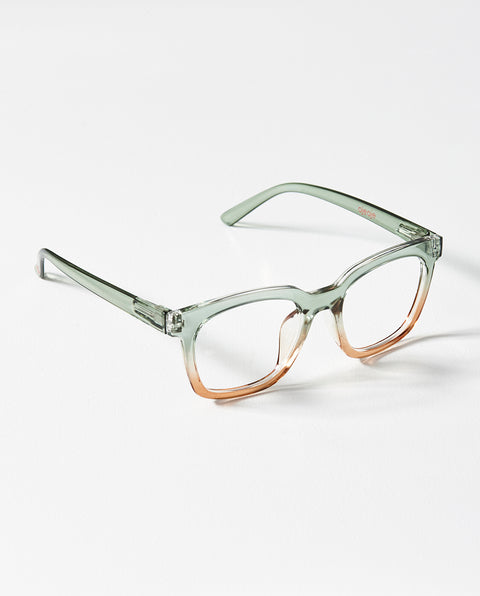 OjeOje D Reading glasses - green/sand