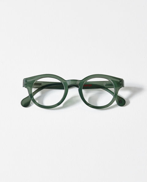 OjeOje E Clear lens glasses - dark green