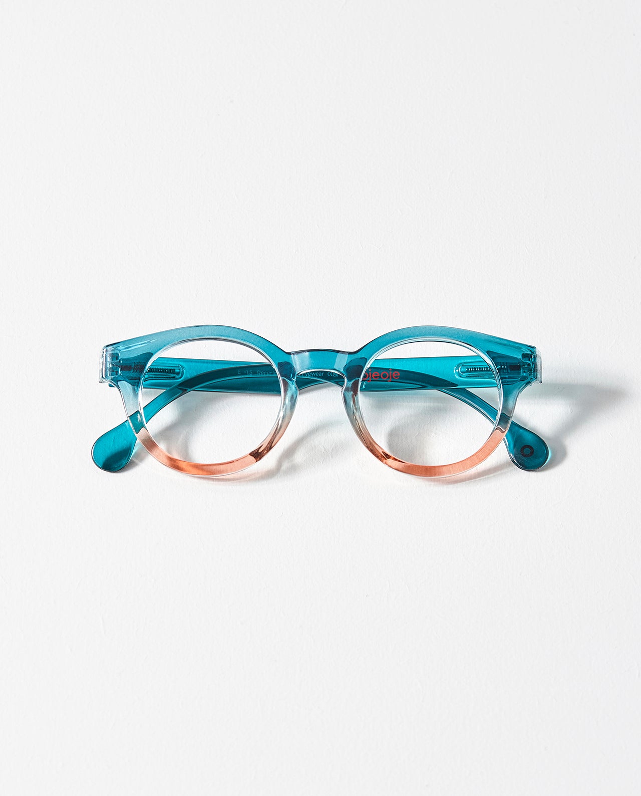 OjeOje E Clear lens glasses - blue/red
