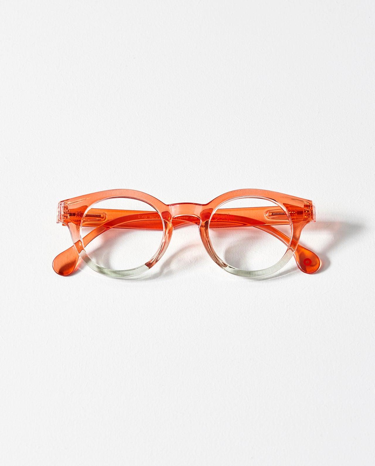 OjeOje E Clear lens glasses - red/green