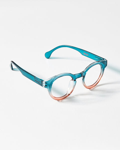 OjeOje E Clear lens glasses - blue/red