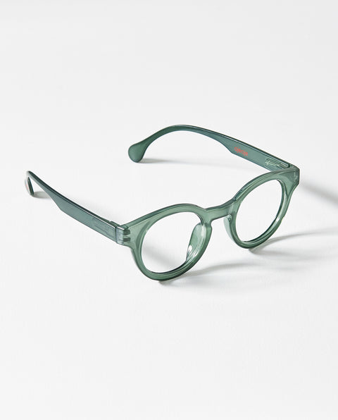 OjeOje E Clear lens glasses - dark green