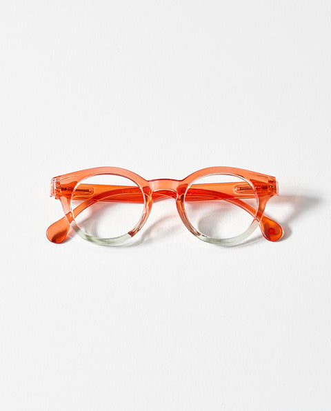 OjeOje E Clear lens glasses - red/green