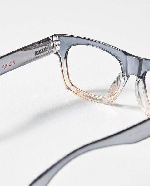 OjeOje F Clear lens glasses - black/sand