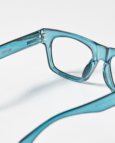 OjeOje F Clear lens glasses - blue