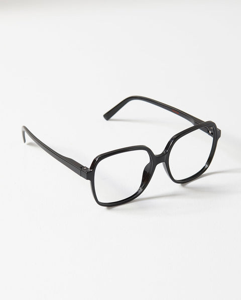 OjeOje G Clear lens glasses - black
