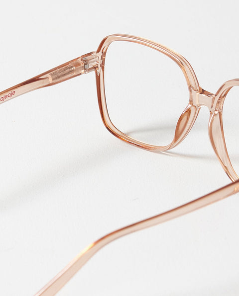 OjeOje G Clear lens glasses - sand