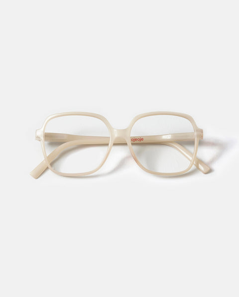 OjeOje G Reading glasses - cream
