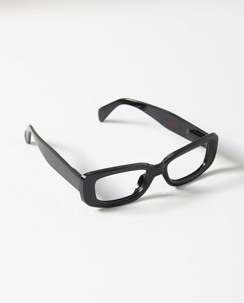 OjeOje H Clear lens glasses - black