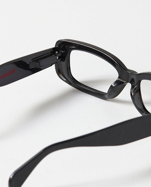 OjeOje H Clear lens glasses - black