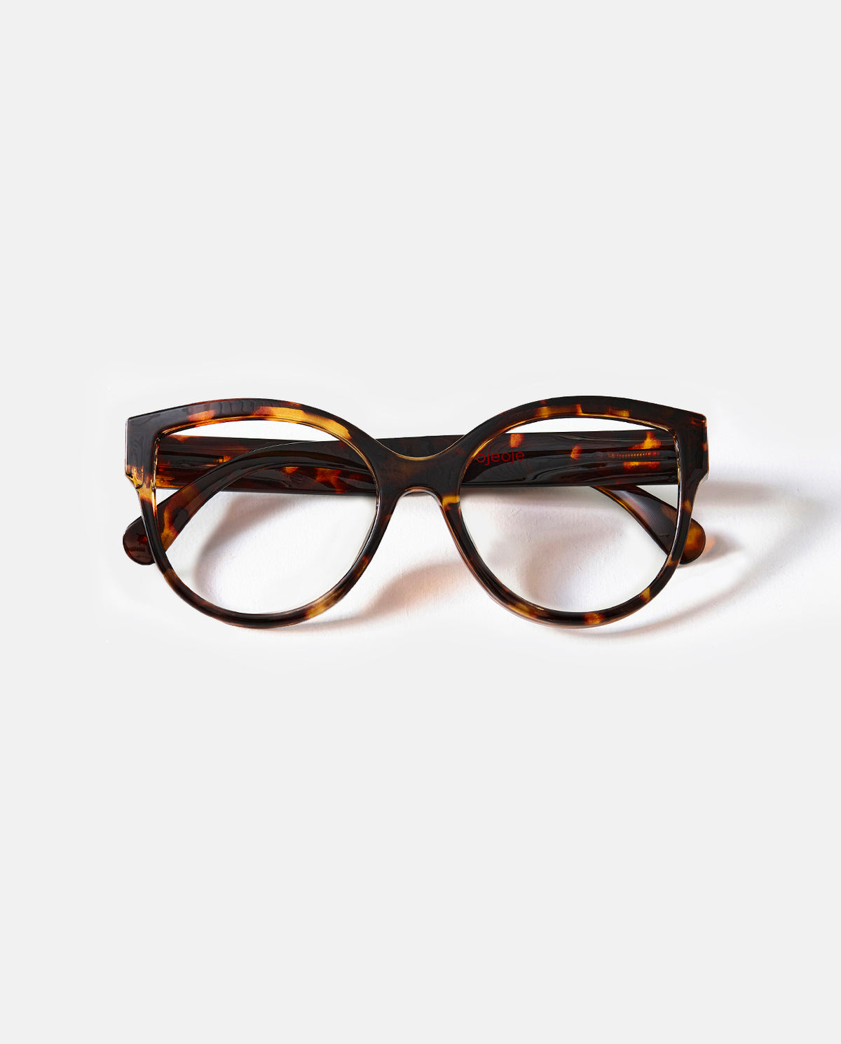 OjeOje J Clear lens glasses - tortoise