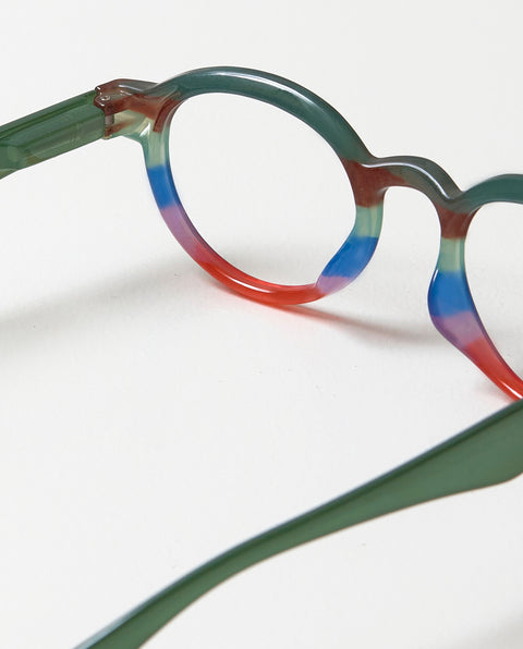 OjeOje K Reading glasses - forest/dark green