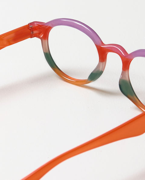 OjeOje K Reading glasses - sunset/red