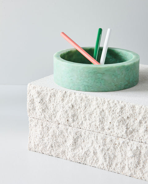 OjeOje Round tray green