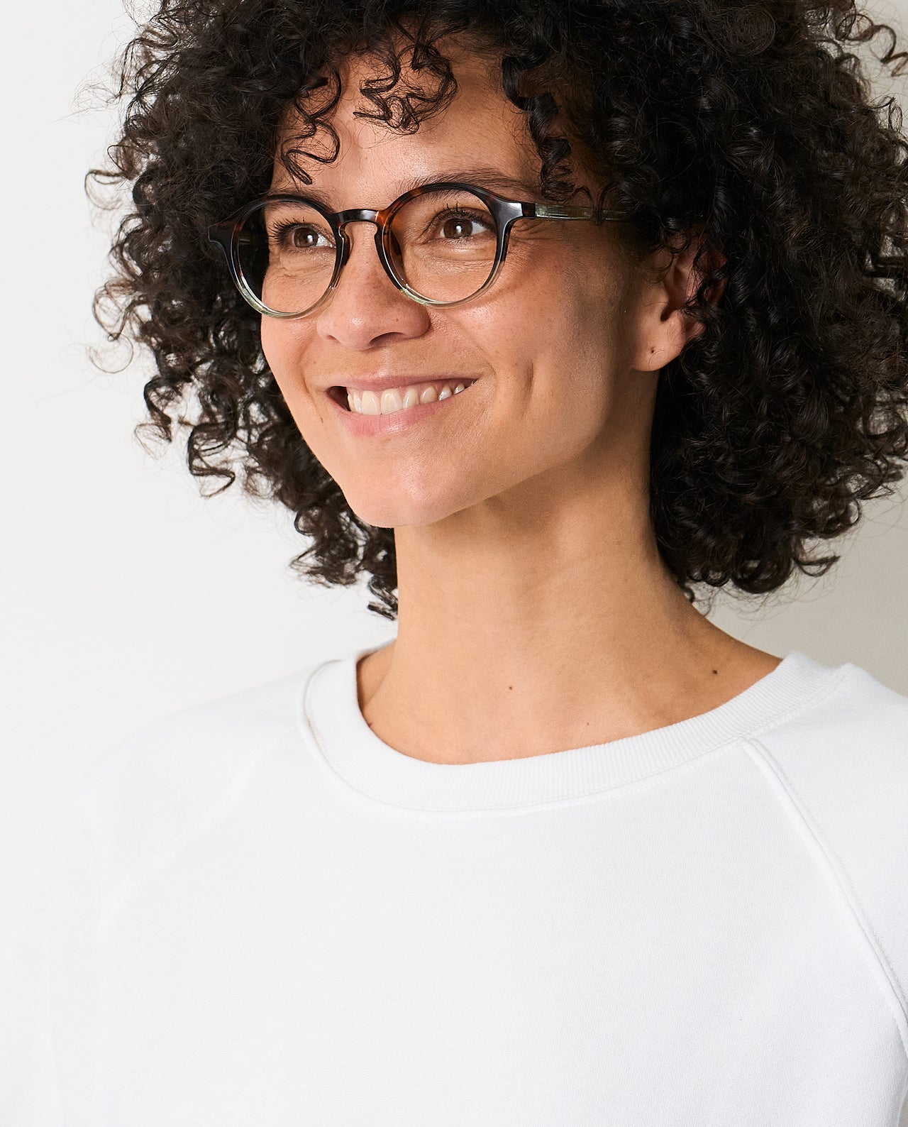 OjeOje A Clear lens glasses - tortoise/green