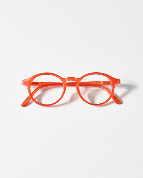 OjeOje A Clear lens glasses - red