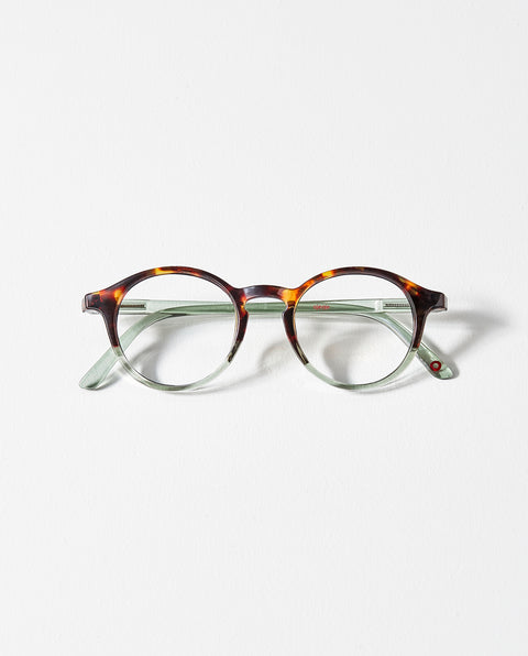 OjeOje A Clear lens glasses - tortoise/green
