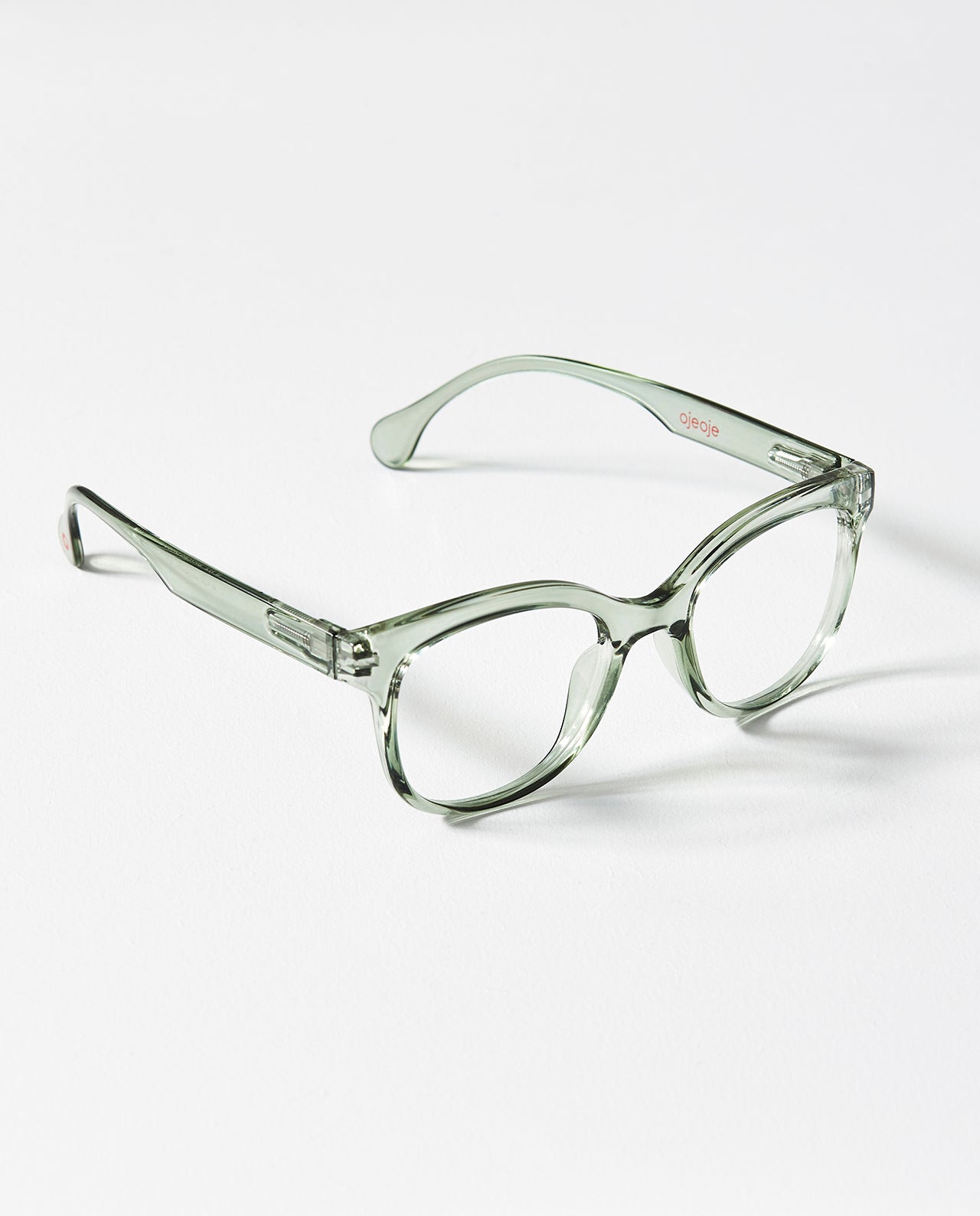 OjeOje B Clear lens glasses - green