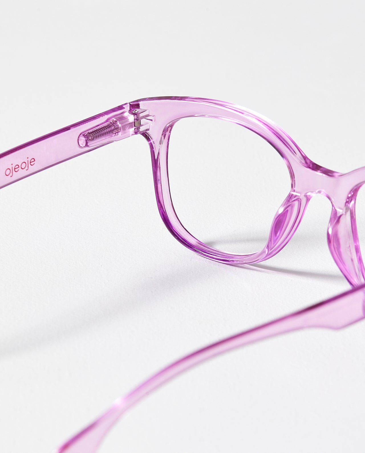OjeOje B Clear lens glasses - purple