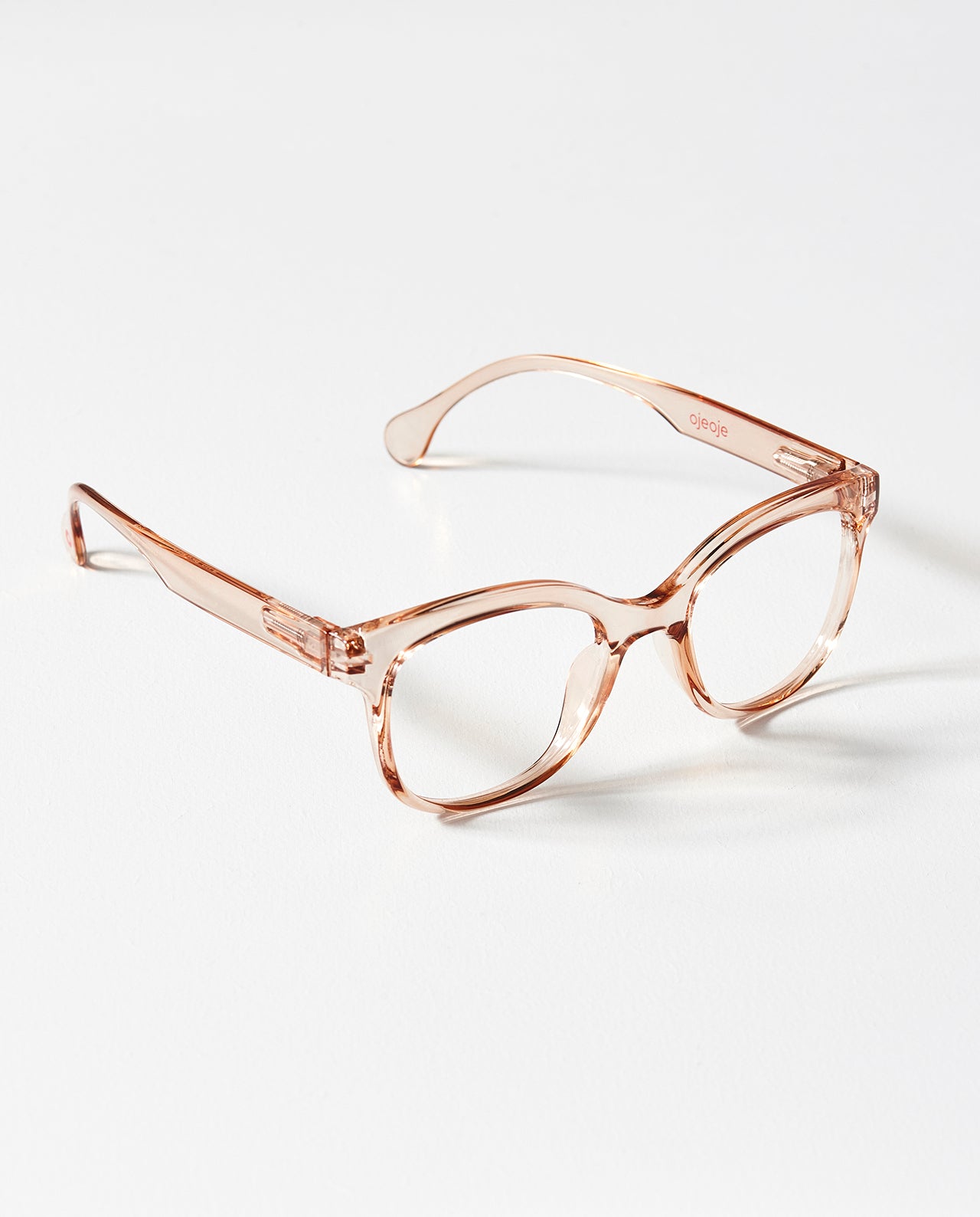 OjeOje B Clear lens glasses - sand