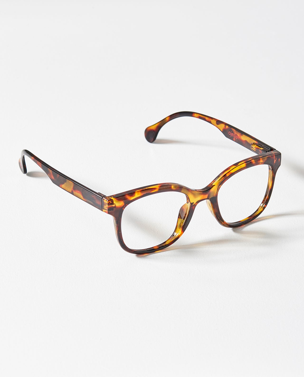 OjeOje B Clear lens glasses - tortoise