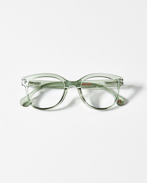 OjeOje B Clear lens glasses - green
