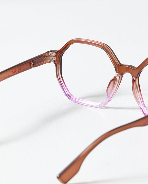 OjeOje C Reading glasses - brown/purple