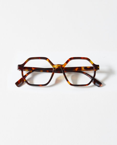 OjeOje C Reading glasses - tortoise