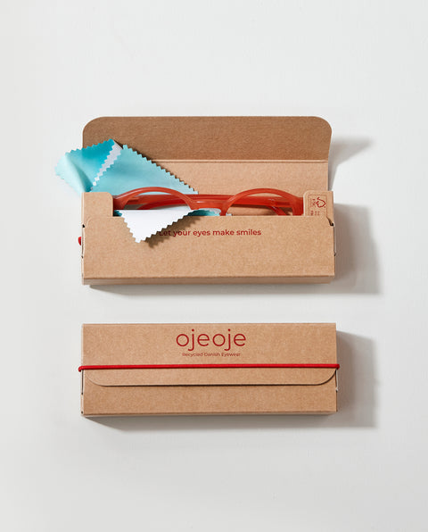 OjeOje A Clear lens glasses - sand