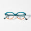 OjeOje C Reading glasses - blue/red