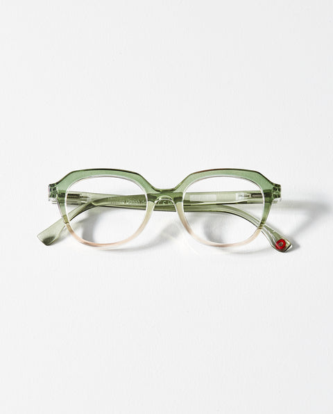 OjeOje C Reading glasses - green/sand