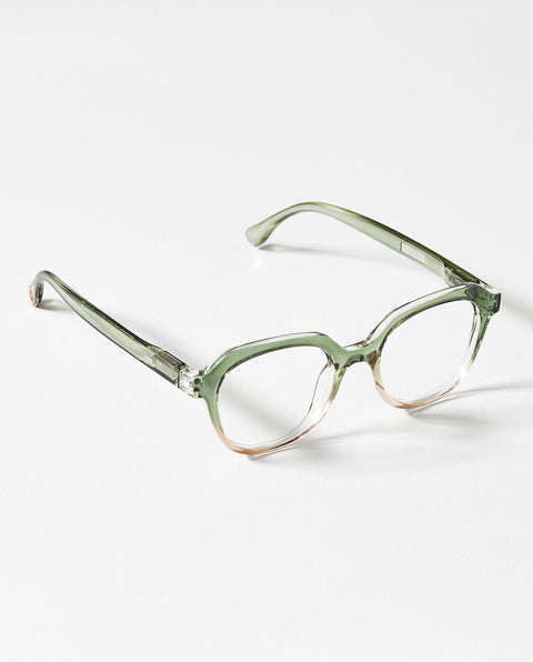 OjeOje C Reading glasses - green/sand