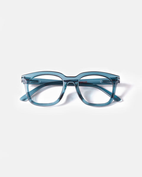 OjeOje D Clear lens glasses - blue