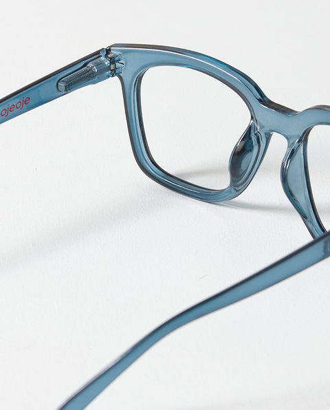 OjeOje D Clear lens glasses - blue