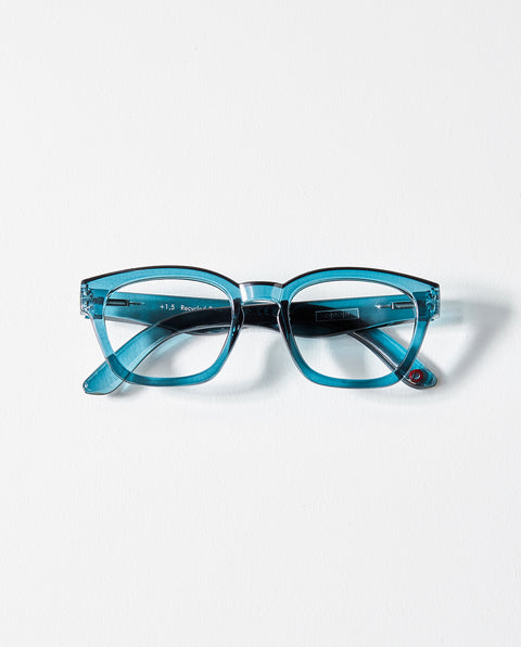 OjeOje D Clear lens glasses - blue