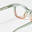 OjeOje D Clear lens glasses - green/sand