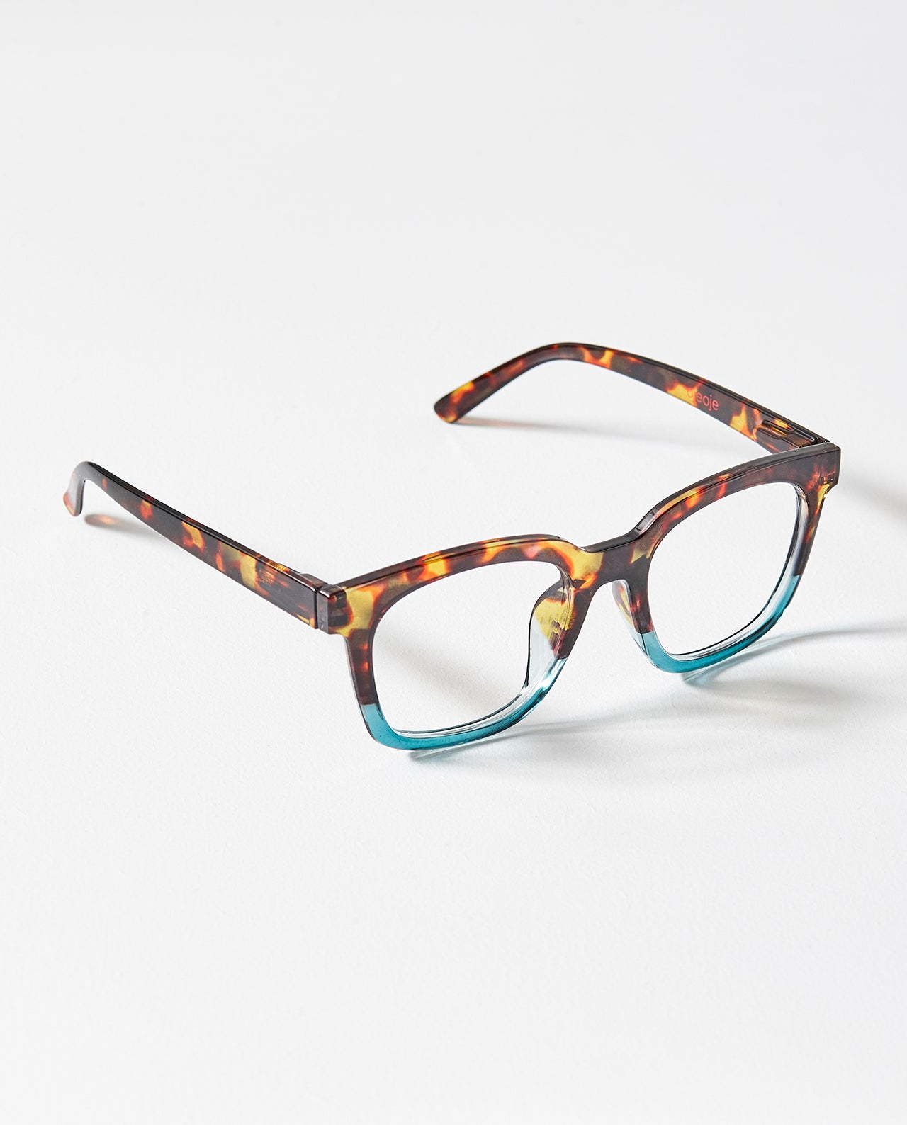 OjeOje D Reading glasses - tortoise/blue