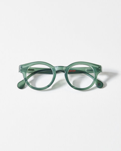 OjeOje E Clear lens glasses - dark green