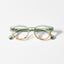 OjeOje E Clear lens glasses - green/sand