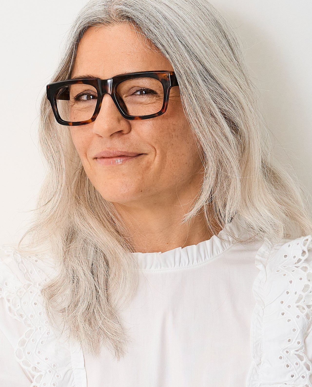 OjeOje F Clear lens glasses - tortoise