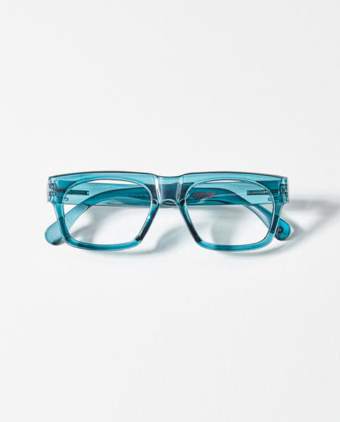 OjeOje F Clear lens glasses - blue