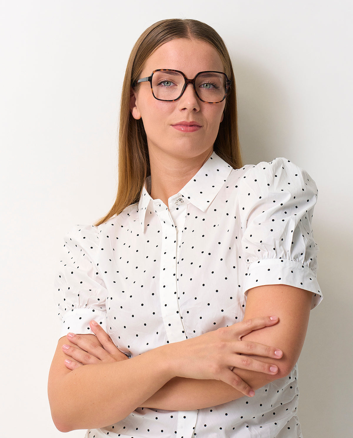 OjeOje G Reading glasses - cream