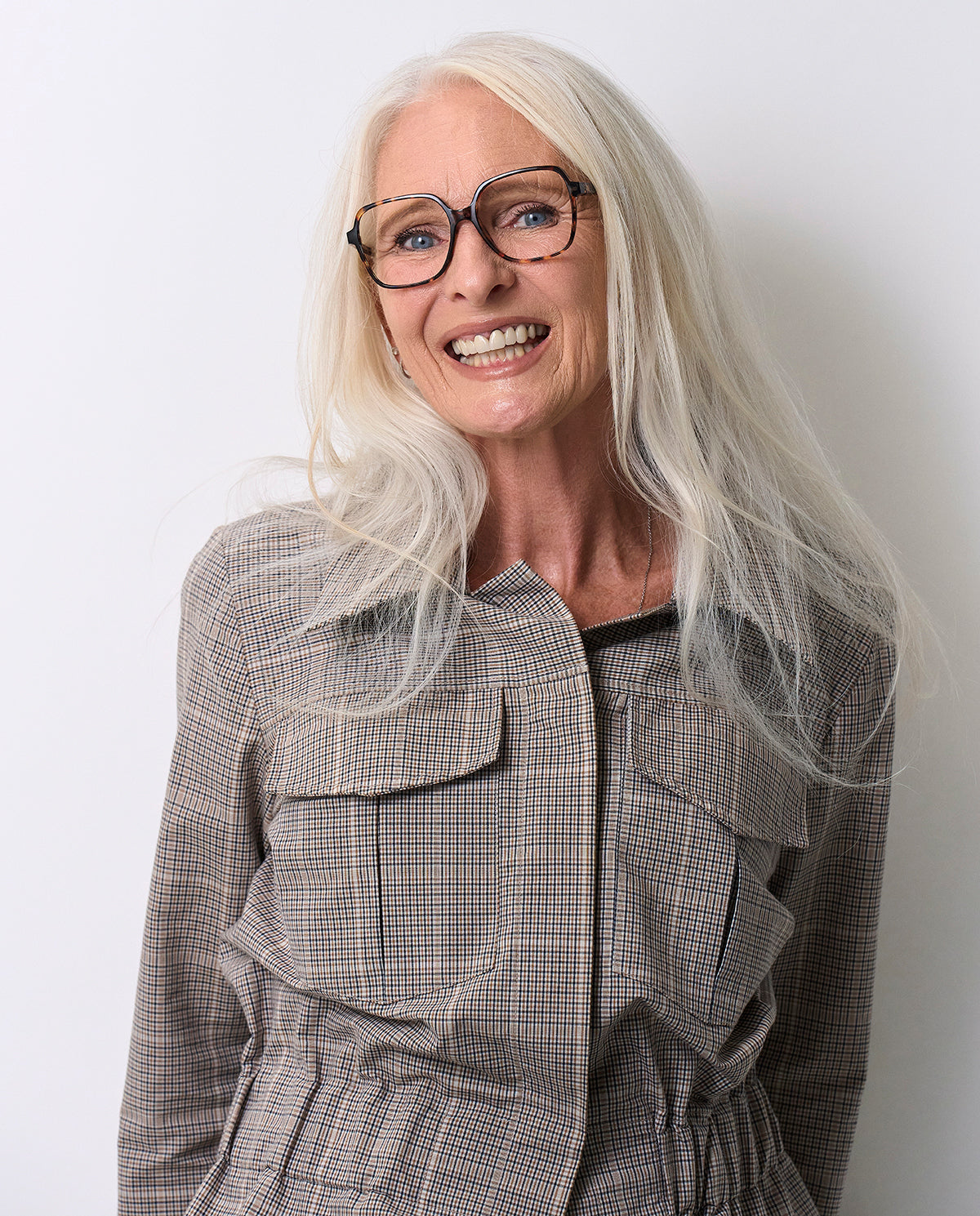 OjeOje G Reading glasses - cream